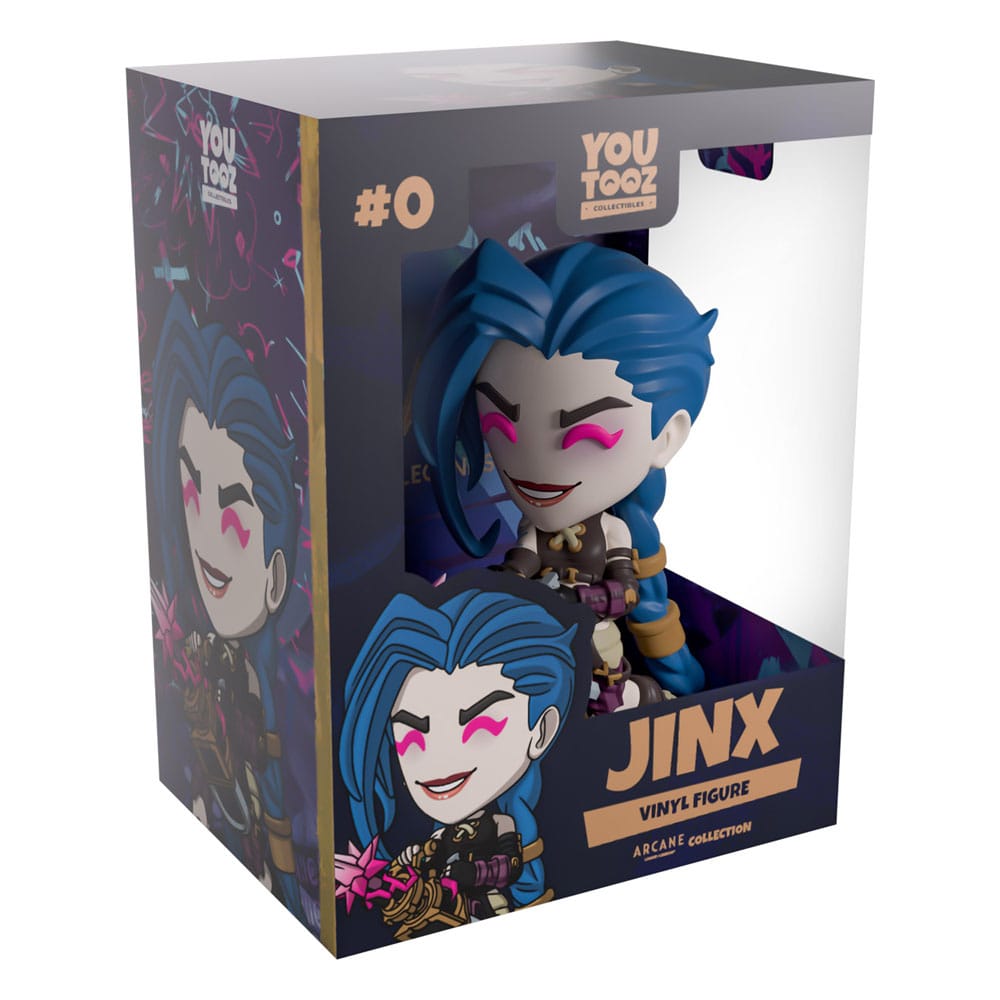 You Tooz Arcane Collection - Jinx Vinyl Figure 11 cm - Statuetta Arcane