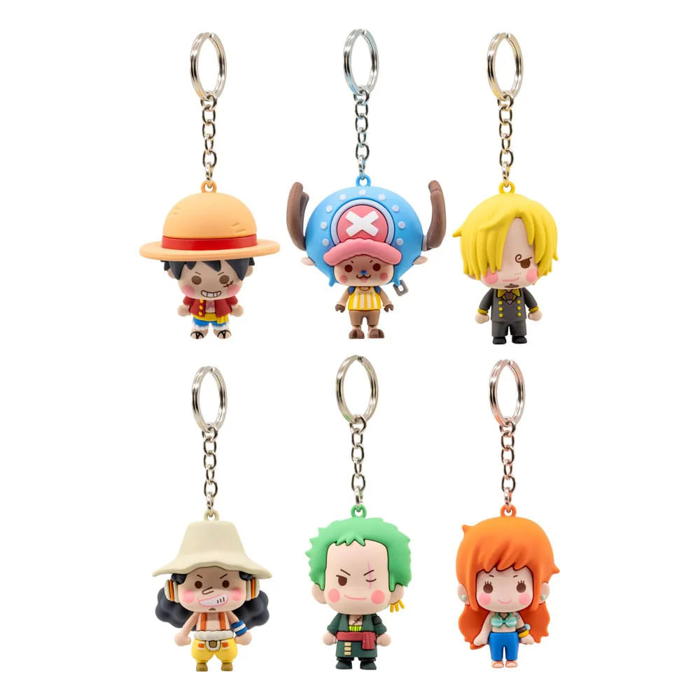 YuMe One Piece Pocket Hero 3D Keychain – Blind Mystery Box Figure (1pz)