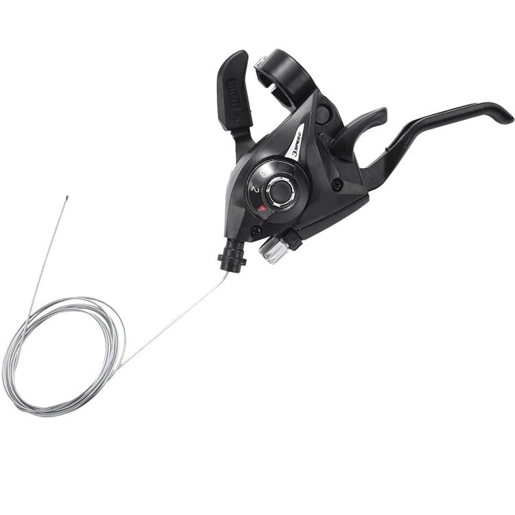 COPPIA COMANDI CAMBIO BICI + LEVE FRENO 3X7 PER BICICLETTA MANOPOLE MTB |XC-1637