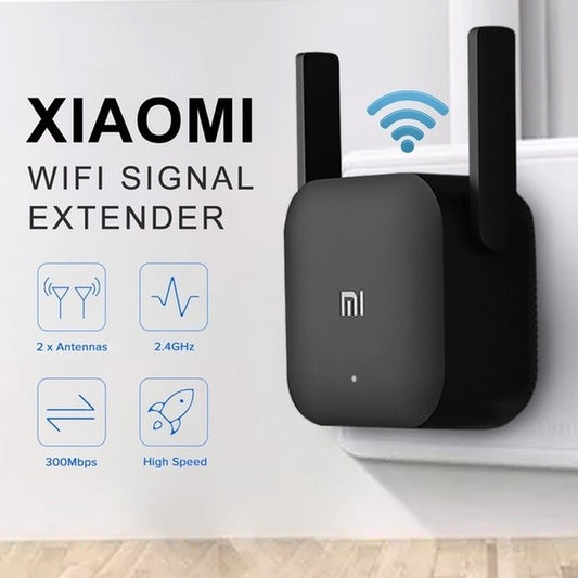 Xiaomi Mi Wi-Fi Range Extender Pro Ripetitore Wireless 300Mbps Wifi Nero Antenne