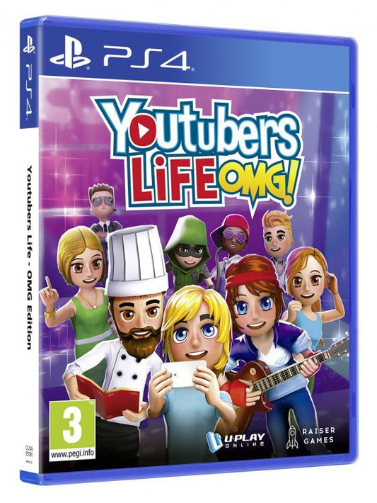 Youtubers Life Ps4 Videogioco Play Station 4 Gioco Youtube Nuovo Sigillato