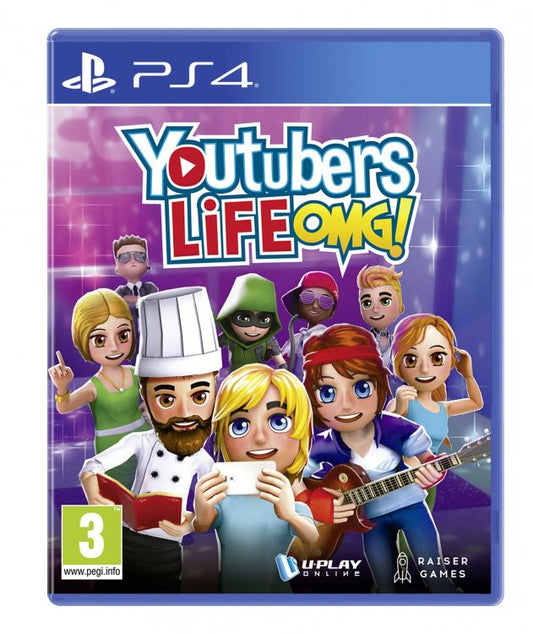 Youtubers Life Ps4 Videogioco Play Station 4 Gioco Youtube Nuovo Sigillato