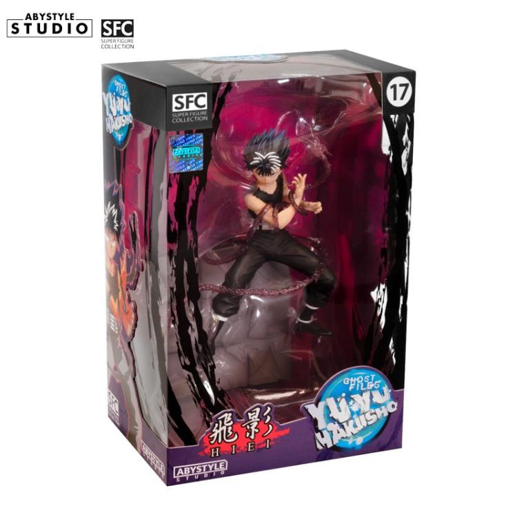 ABYSTYLE SFC: YU YU HAKUSHO: GHOST FILES 17 "HIEI" SUPER FIGURE 17CM STATUETTA