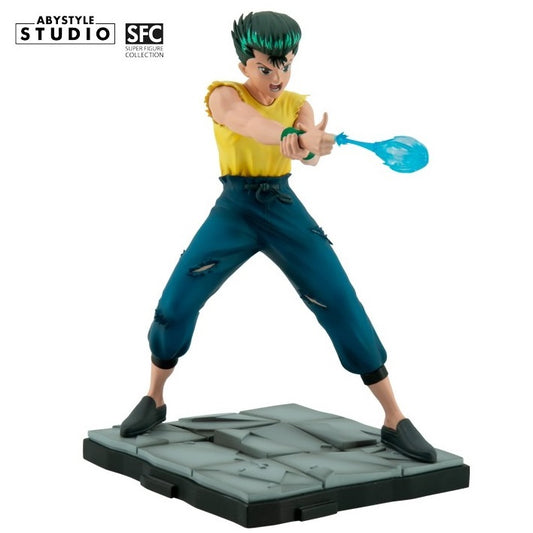 ABYSTYLE SFC: YU YU HAKUSHO: GHOST FILES 19 "YUSUKE" SUPER FIGURE 17CM STATUETTA