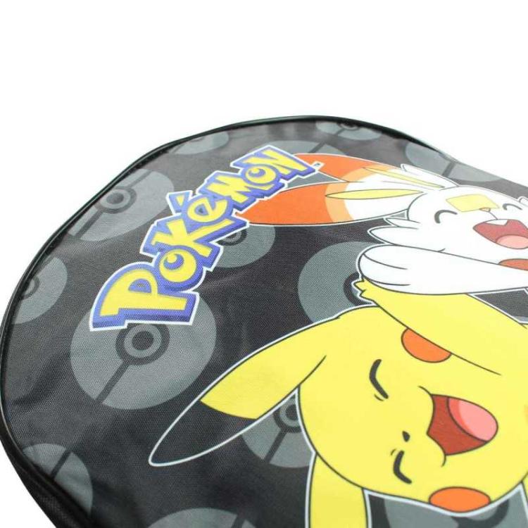 Zaino Pokemon - Pikachu E Scorbunny - Zainetto Scuola Elementare Bambino Bambina