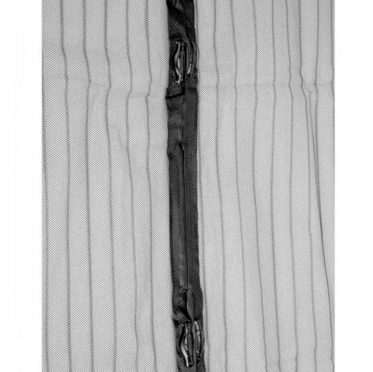 Zanzariera Magnetica 120X240 Tenda Per Porte Finestre Universale Calamita - Nera