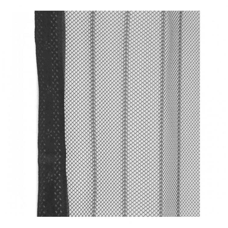 Zanzariera Magnetica 120X220 Tenda Per Porte Finestre Universale Calamita - Nera