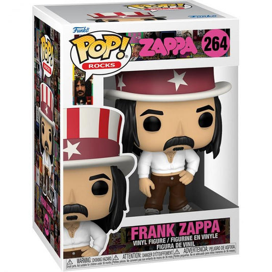 Funko Pop ! Rocks Zappa - Frank Zappa (264) Vinyl Music Figure Da Collezione