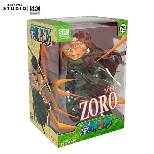 Abystyle - Sfc One Piece: "Roronoa Zoro" 75 Super Figure Collection Statua 18cm