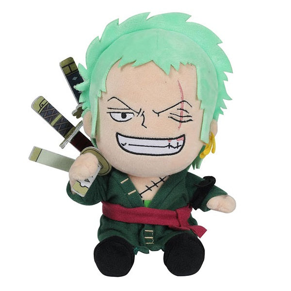 Peluche One Piece Roronoa Zoro Sakami Plush 25Cm Pupazzo Op