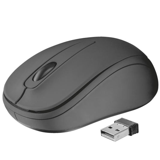 Trust Ziva Wireless Optical Mouse 3 Pulsanti Ambidestro Ottico 1000 Dpi Nero Pc