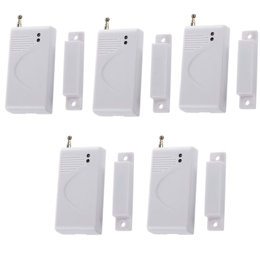 Sensore Magnetico Per Porte Finestre Wireless Allarme Antifurto Casa Ufficio 433