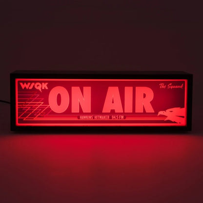 Paladone Lampada Stranger Things 5 WSQK On Air (10 cm) Radio Light Led