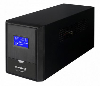 Tecno Ups Gruppo Di Continuita 800Va 320W 3 Uscite Bivalenti Ac Restart Led Pc