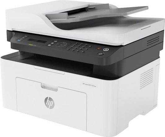 Hp Stampante Multifunzione 137Fnw - Laser B/N Wifi+Lan+Fax 21 A4 Ppm 4Zb84A