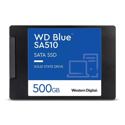 Wd Blue Hdd Ssd 2.5" 500Gb Sata 6Gb/S Wds500G3B0A Sata Iii Hard Disk Pc Desktop