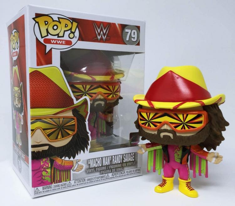 Funko Pop ! Wwe - "Macho Man" Randy Savage (79) Wrestling Vinyl Figure 9Cm Icon