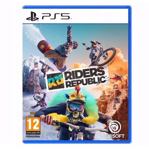 Riders Republic Ps5 Gioco Playstation 5 Bici Skateboard Moto Sci Gioco Italiano