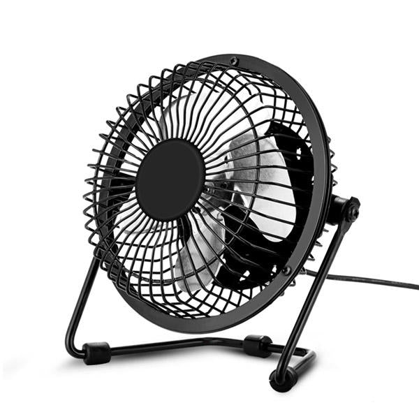 Ventilatore Usb Mini Fan Portatile Pc Notebook Ventola Inclinabile Silenzioso
