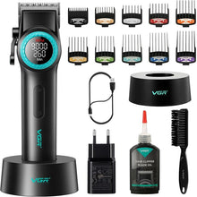 Vgr Salon Series V-001 Rasoio Tagliacapelli Professionale Clipper Barba Display