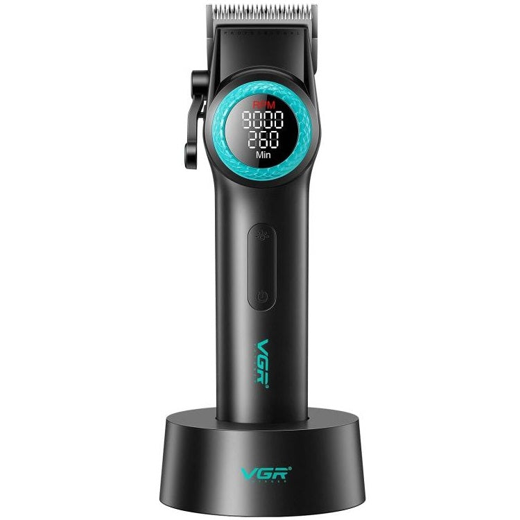 Vgr Salon Series V-001 Rasoio Tagliacapelli Professionale Clipper Barba Display
