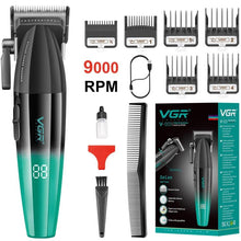 Vgr Salon Series V-003 Tagliacapelli Professionale Rasoio Elettrico Con Display