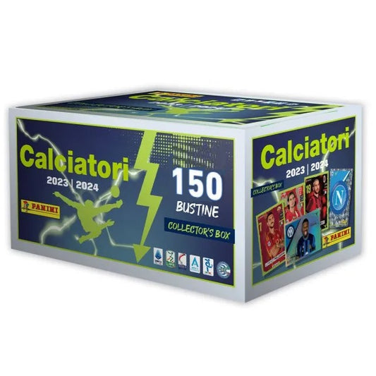 CALCIATORI PANINI 2023-2024 MASTER BOX DA 150 BUSTINE FIGURINE 30 ECOBLISTER