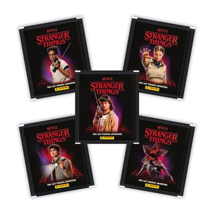 Panini Stickers Stranger Things Ecoblister 5 Bustine Figurine + 1 Limited Card