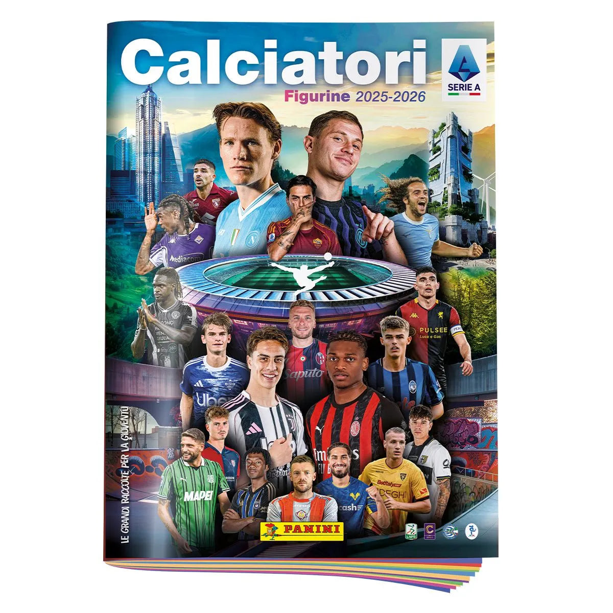 Calciatori Panini 2025-2026 Ecoblister 5 Bustine 30 Figurine Serie A