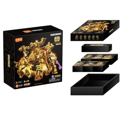 Blokees Transformers - Limited Edition X Yearly 02 Golden Defence FH-10 Set costruzione da collezione 6 Action Figure 71192