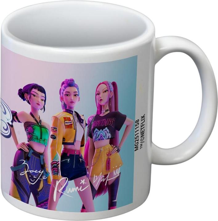 Tazza KPop Demon Hunters Huntrix Girls Pyramid Mug Rumi / Mira / Zoey