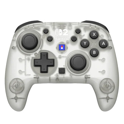 HORI - Wireless HORIPAD Turbo (Frost) Bianco Ghiaccio - Controller da Gaming Senza Fili per Nintendo Switch 2 Funziona anche con Nintendo Switch/Oled/Lite