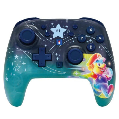 HORI - Wireless HORIPAD Turbo - Super Mario (Universe Mario)  Controller da Gaming Senza Fili per Nintendo Switch 2 Funziona anche con Nintendo Switch/Oled/Lite