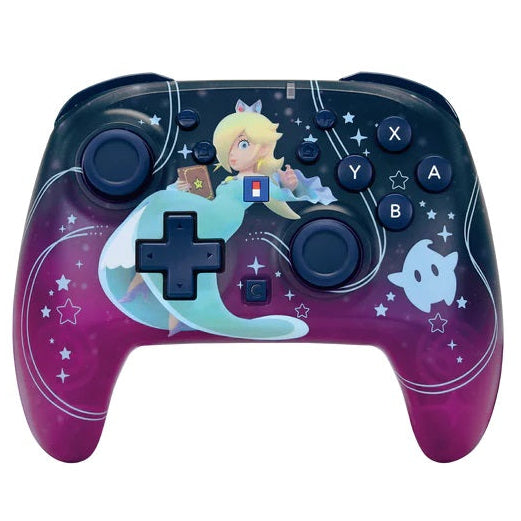 HORI - Wireless HORIPAD Turbo - Super Mario (Rosalina & Luma)  Controller da Gaming Senza Fili per Nintendo Switch 2 Funziona anche con Nintendo Switch/Oled/Lite