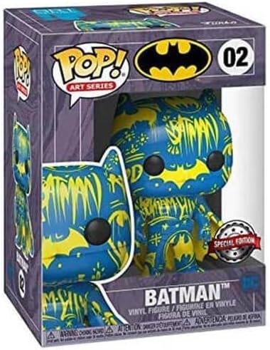 Funko Pop ! Art Series Dc Comic (02) Batman Special Edition Vinyl Figure 9Cm