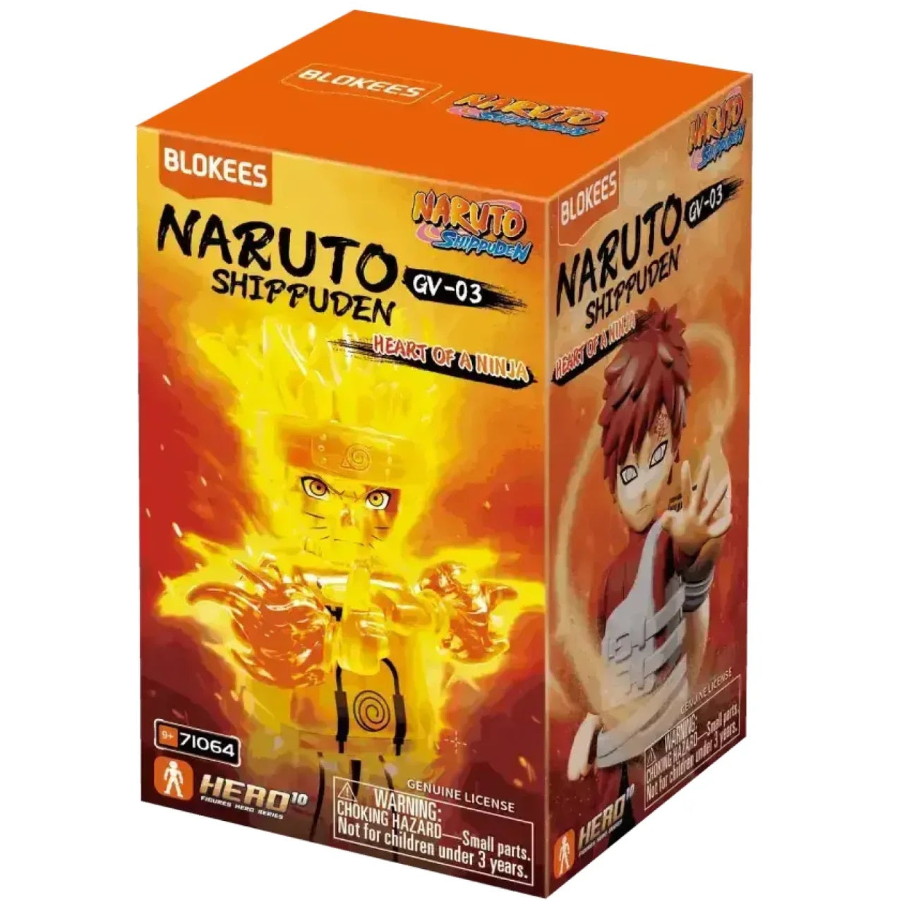 Blokees Naruto: Galaxy Version 03 Heart of Ninja Action Figure 71064 (1 random)