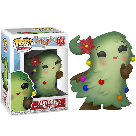 Funko Pop ! Christmas Peppermit Lane (03) Harry Patty Noble Vinyl Figure 9Cm