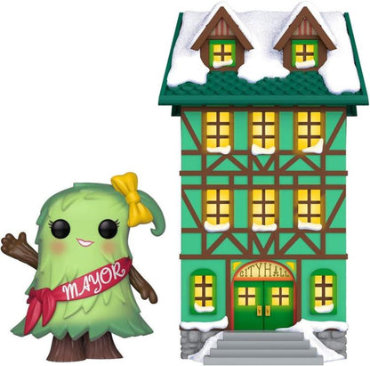 Funko Pop ! Town Christmas Peppermit Lane (04) Harry Patty Noble W/City Hall