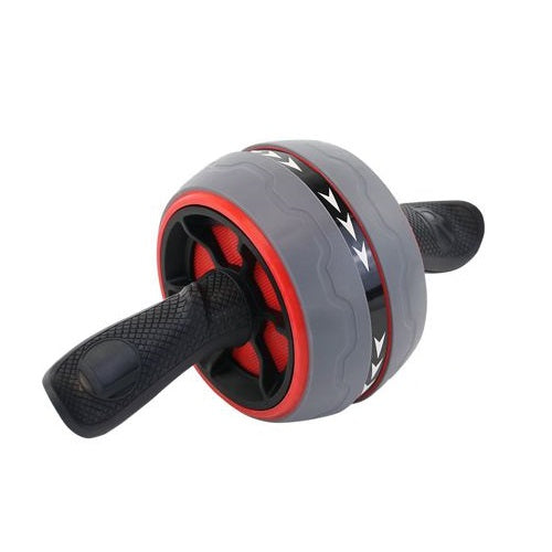 Ruota Ab Power Strecht Wheel Attrezzo Per Addominali Flessioni Glutei Spalle Red