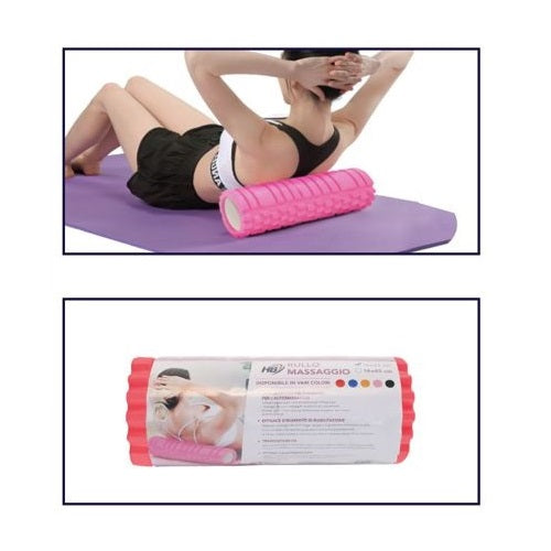 Foam Roller Rullo Massaggio 33X14Cm Cilindro Rigido Massaggiatore Yoga Pilates R