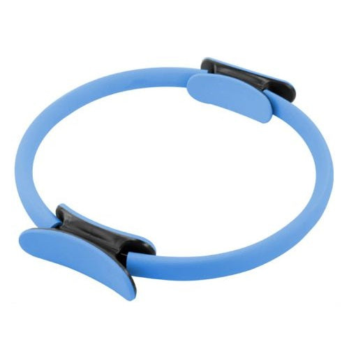 CERCHIO ANELLO PILATES RING MAGIC CIRCLE ATTREZZO FITNESS YOGA ACCESSORI - BLU