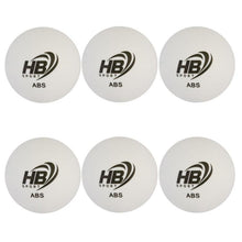 Hb 6Pz Palline Ping Pong Abs Palle Tennis Da Tavolo Sport Allenamento Bianco