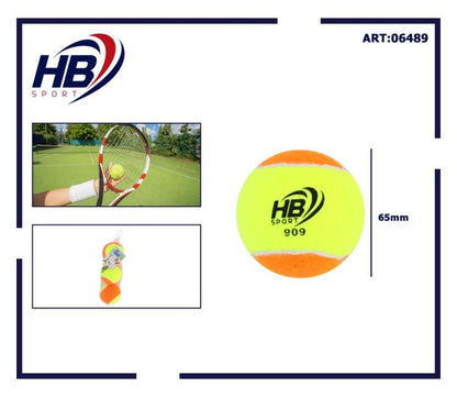 Set 3 Palline Da Tennis Arancione Palle Allenamento Racchetta Sport Racchettoni
