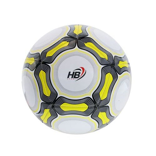 Pallone Da Calcio Palla Calcetto Football Misura 5 Regolamentare Ø 21Cm - Giallo