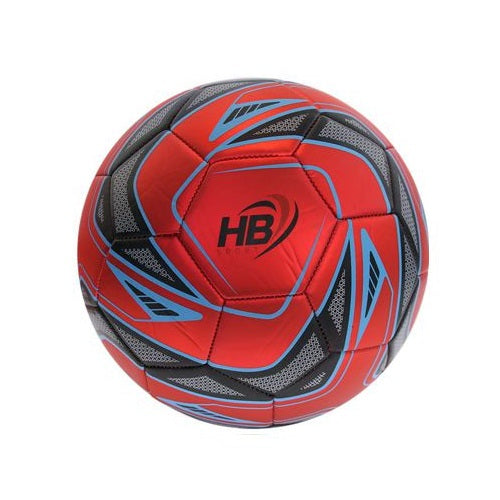 Pallone Calcio Palla Da Calcetto Football Misura 5 Regolamentare Ø 21Cm - Rosso