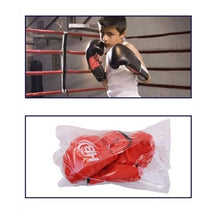 Hb Guantoni Da Boxe Coppia Guanti Pugilato Bambini Per Allenamento Sacco Rosso