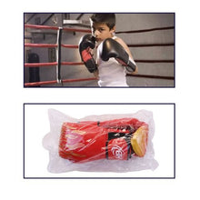 Hb Guantoni Da Boxe Coppia Guanti Pugilato Bambini Per Allenamento Sacco Rossi