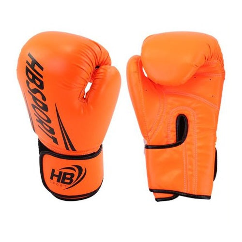 Hb Guantoni Da Boxe Coppia Guanti Pugilato Bambini Per Allenamento Sacco Arancio