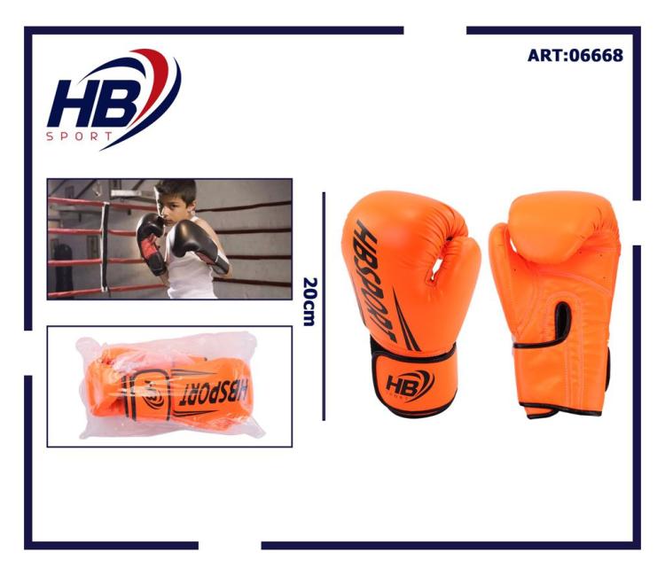 Hb Guantoni Da Boxe Coppia Guanti Pugilato Bambini Per Allenamento Sacco Arancio
