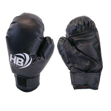 Hb Guantoni Da Boxe Coppia Guanti Pugilato Uomo Per Allenamento Con Sacco Neri